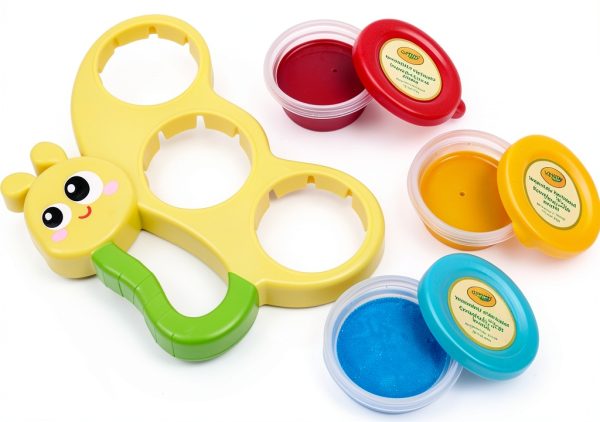 Crayola Butterfly Fingerpaint Palette Non Toxic Kids Art-3