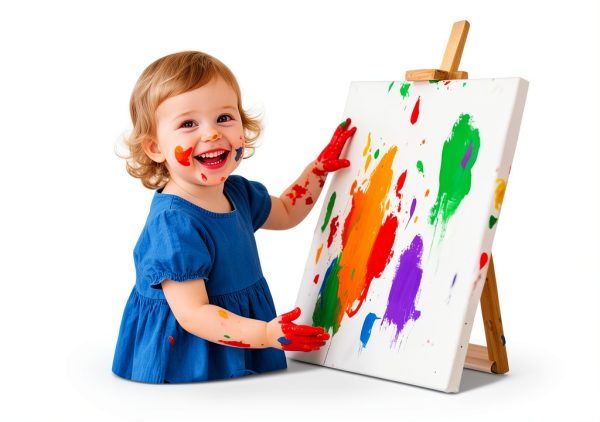 Smallbudi Washable Tempera Paint Non Toxic Kids Art Set-1