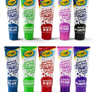 Crayola Bathtub Finger Paint Washable Water Based Kids-0