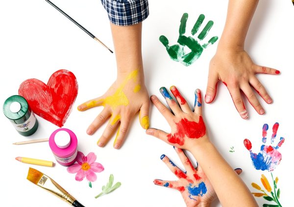 ABEIER Kids Finger Paint Non Toxic Washable 12 Colors-4