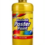 Cra-Z-Art Washable Kids Paint Yellow Non-Toxic Tempera-0