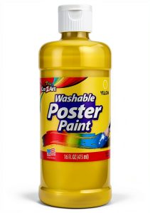 Cra-Z-Art Washable Kids Paint Yellow Non-Toxic Tempera-0