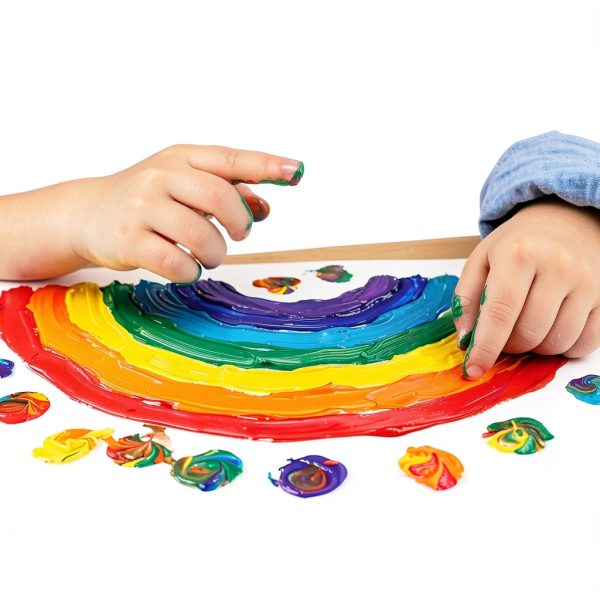 Momo Nashi Finger Paint Non Toxic Washable Kids Art-5