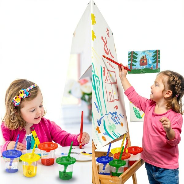 The Mega Deals Kids Christmas Paint Set Washable Art Kit-5