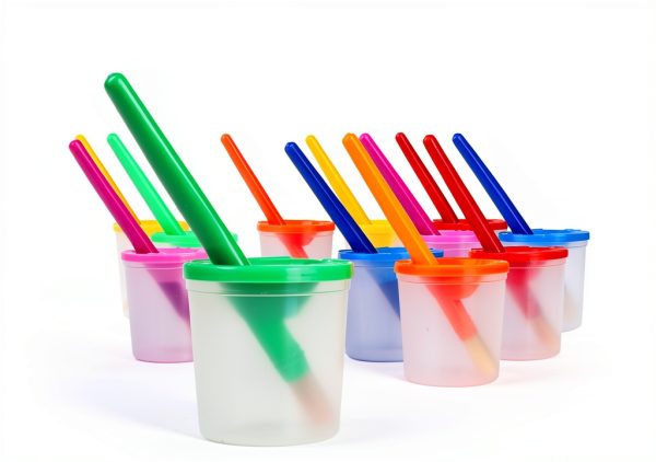 J Mark Kids Washable Tempera Paint Set Spill Resistant-4