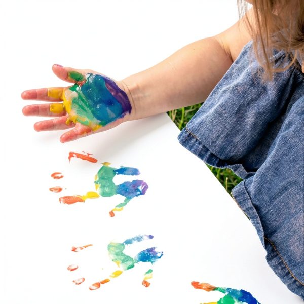 Mr Pen Finger Paint Paper Heavy-Weight White 22 Sheets-3