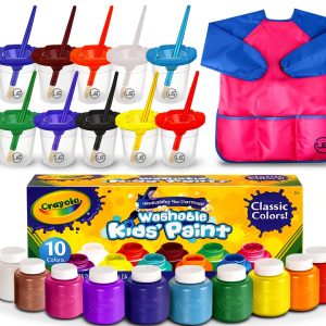 The Mega Deals Kids Christmas Paint Set Washable Art Kit-0