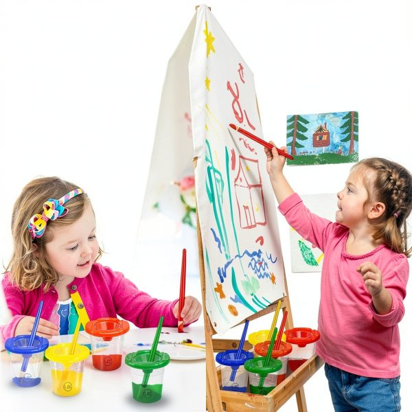 Kids Finger Paint Set The Mega Deals Washable Non Toxic-5