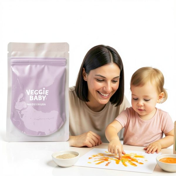 Veggie Baby Finger Paint Powder Non Toxic Edible Kids Art-3