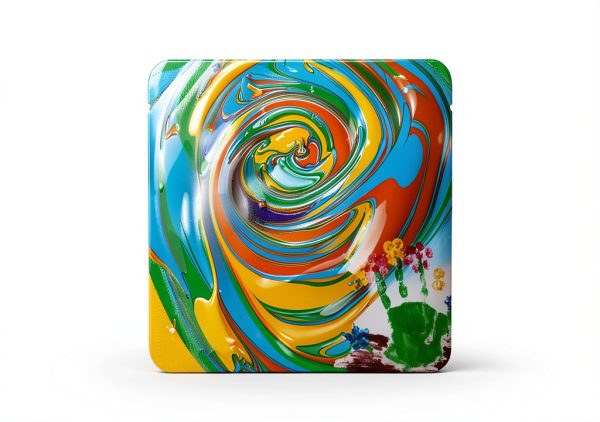 Smallbudi Washable Tempera Paint Non Toxic Kids Art Set-4