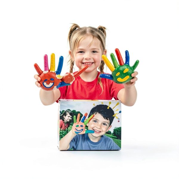Momo Nashi Finger Paint Non Toxic Washable Kids Art-8