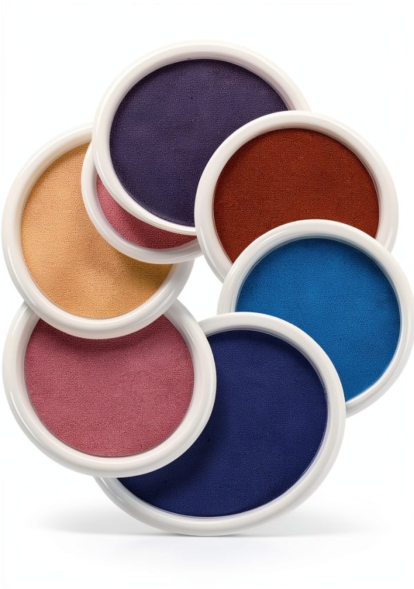 Biubee Kids Finger Paint Ink Pads Washable Non Toxic Colors-0
