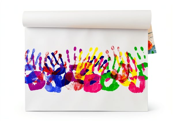 Mr Pen Finger Paint Paper Heavy-Weight White 22 Sheets-5