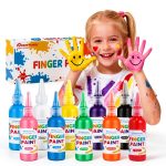 NewFamily Finger Paint Kids Art Set Washable Non Toxic-0
