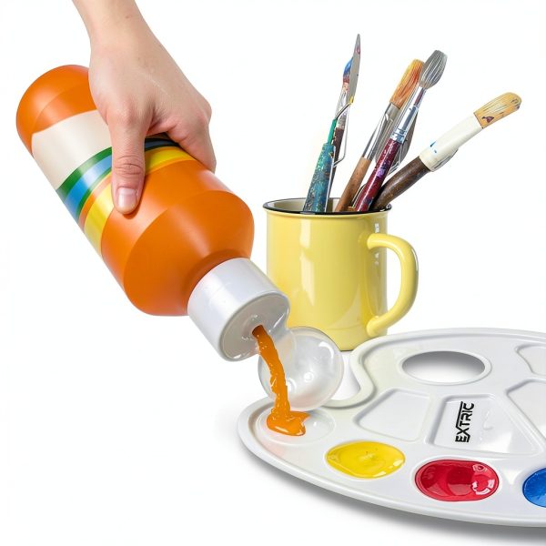 EXTRIC Tempera Paint Washable Non Toxic Kids Art Set-2