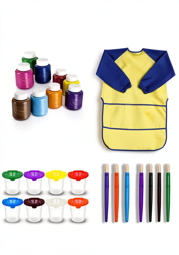 The Mega Deals Kids Christmas Paint Set Washable Art Kit-1