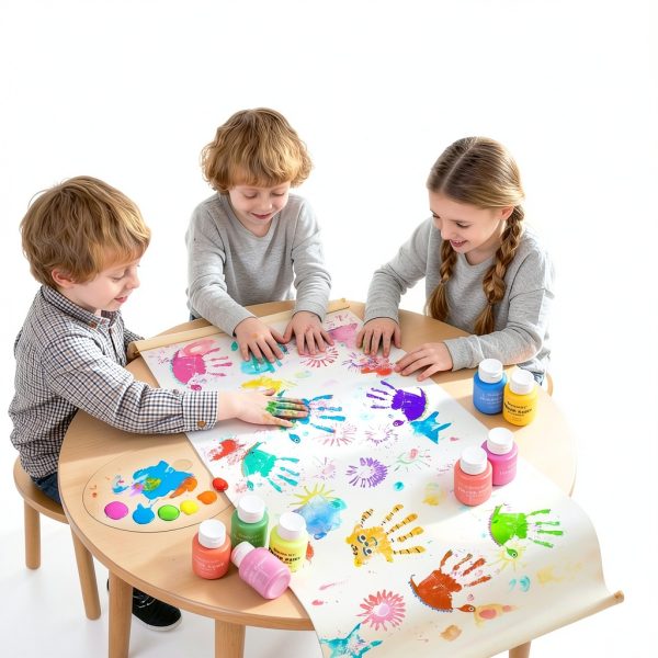 Shuttle Art Finger Paint 15 Colors Washable Kids Safe-5