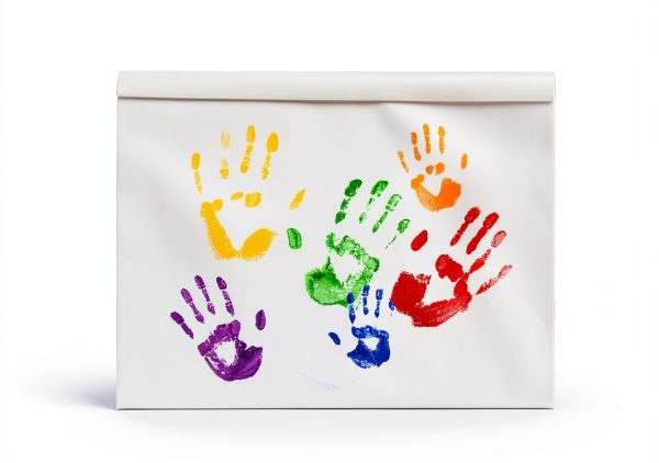 Mr Pen Finger Paint Paper Heavy-Weight White 22 Sheets-2