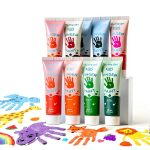 Shuttle Art Finger Paint 15 Colors Washable Kids Safe-0