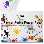 Mr Pen Finger Paint Paper Heavy-Weight White 22 Sheets-0