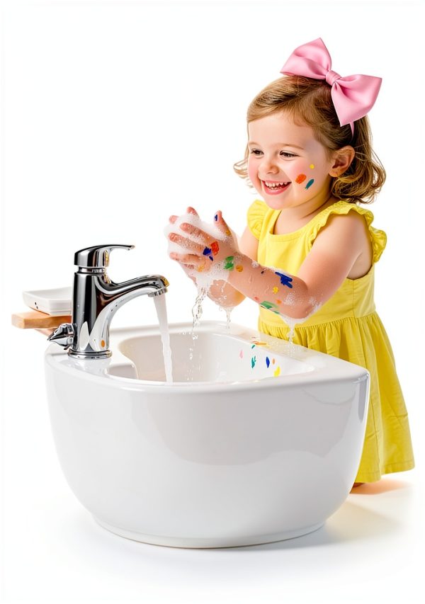 TMOL Washable Finger Paint Non Toxic Kids Art Set Colors-3