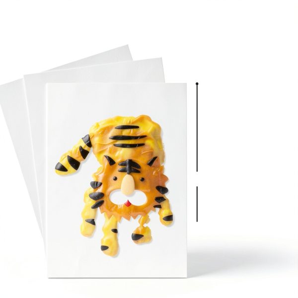 Jar Melo Finger Paint Paper 30 Sheets White Matte Finish-2