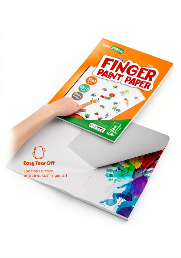 KOVIEDE Kids Finger Paint Kit Washable Art Supplies 38 Piece-1