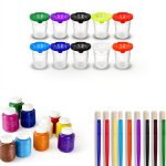 Crayola Washable Kids Paint Set Non Toxic Art Supplies-0