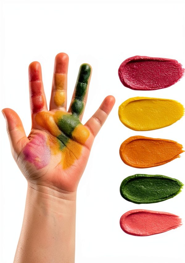 Veggie Baby Finger Paint Powder Non Toxic Edible Kids Art-1
